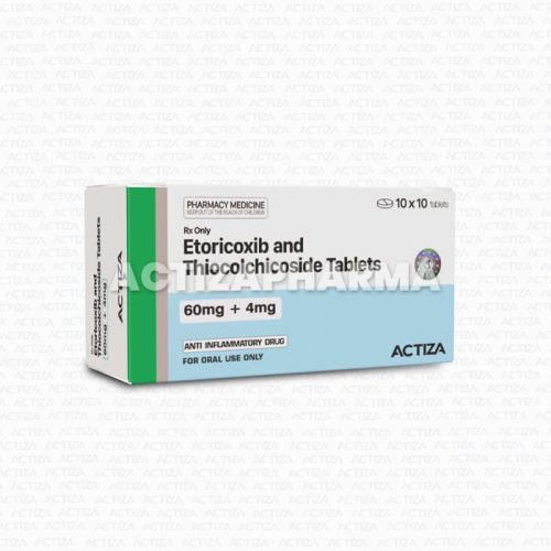 Tiocox Etoricoxib and Thiocolchicoside Tablets Manufacturer |Actiza