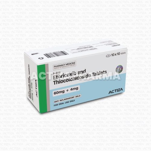 Tiocox Etoricoxib and Thiocolchicoside Tablets Manufacturer |Actiza
