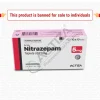 nitrazepam 5mg tablet box with warning This product is banned for sale to individuals -actiza