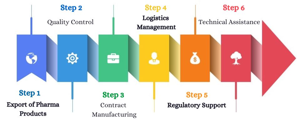 What are the Pharmaceutical Services Offered By Our Company to Togo Clients