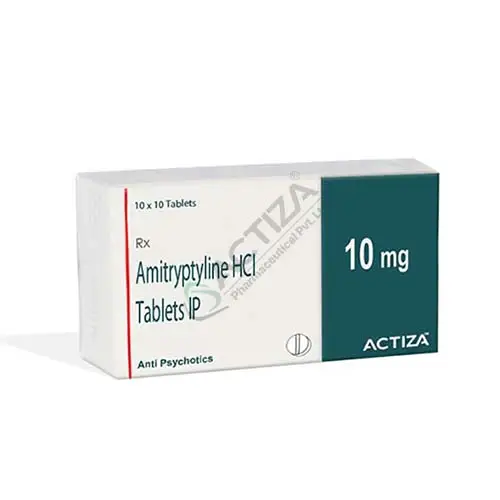amitryptyline hcl tablets box - actiza