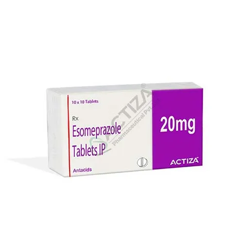 Esomeprazole tablets 20mg box - Actiza