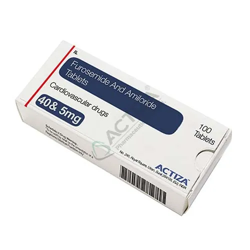 furosemide and amiloride tablets box - Actiza