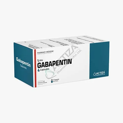 gabapentin capsules box - Actiza