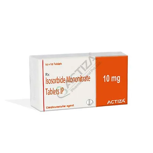 isosorbide mononitrate tablets 10mg - Actiza