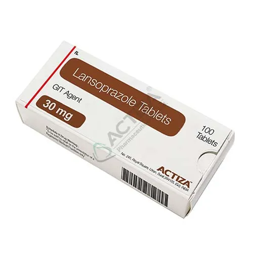 lansoprazole tablets box - Actiza