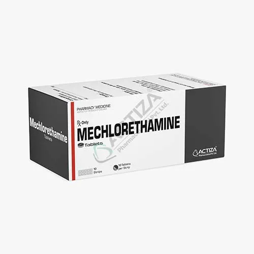 mechlorethamine tablets box - Actiza