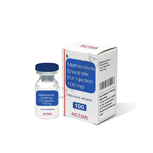 methenolone enanthate injection box vial - Actiza