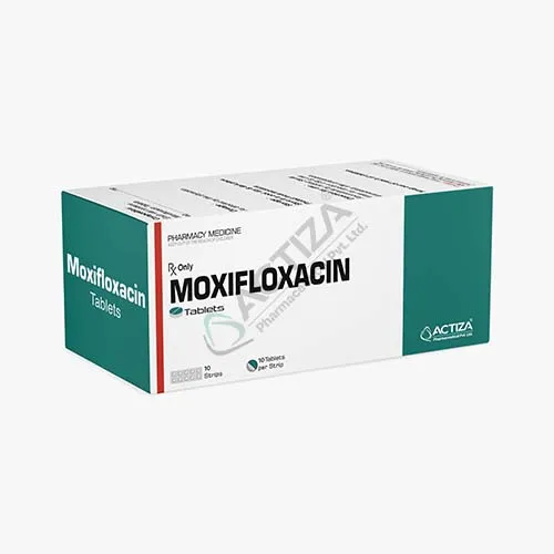moxifloxacin tablets box - Actiza
