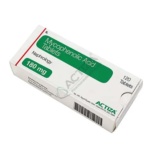 mycophenolic acid tablets box - Actiza
