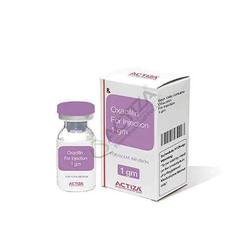 oxacillin injection box and vial - Actiza
