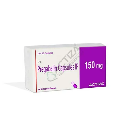 pregabalin capsules box - Actiza