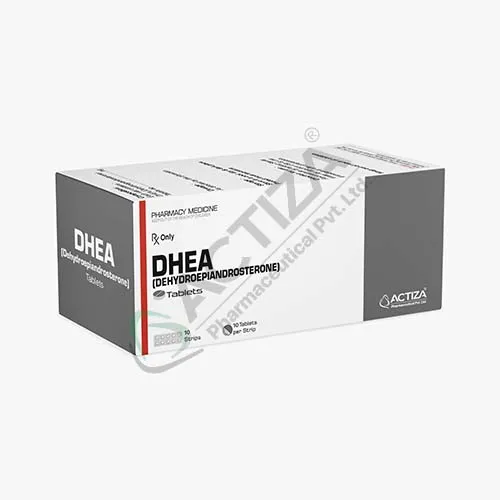 dhea dehydroepiandrosterone tablet box - Actiza