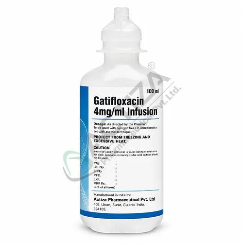 gatifloxacin 4mg-ml infusion bottle - Actiza