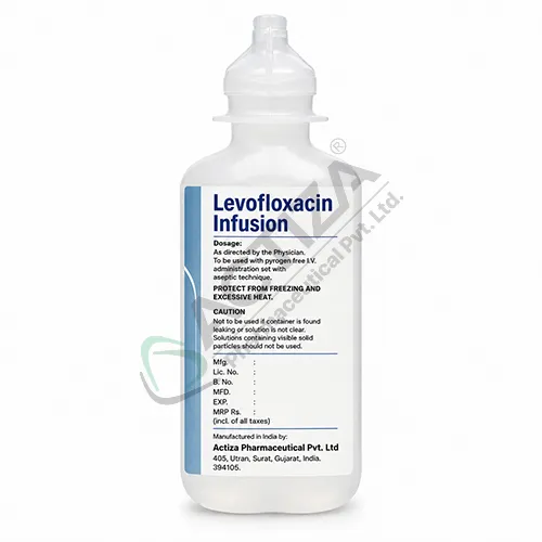 levofloxacin infusion bottle - Actiza