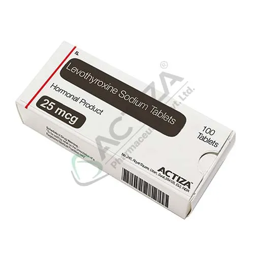 levothyroxine sodium tablets box - Actiza