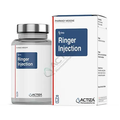ringers injection box and vial - Actiza