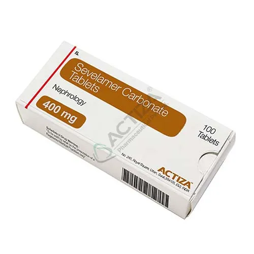 sevelamer carbonate tablets box - Actiza