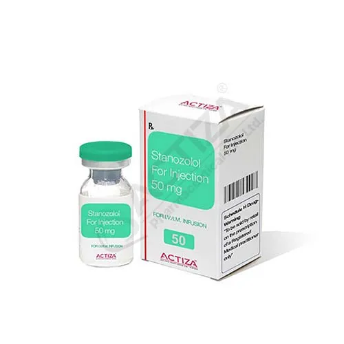 stanozolol injection box and vial - Actiza