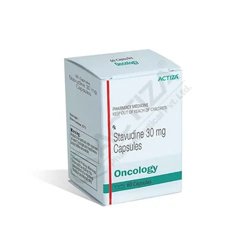 stavudine capsules box - Actiza