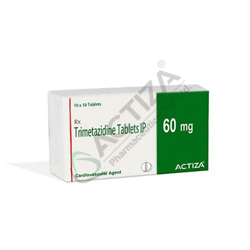 trimetazidine tablets box - Actiza