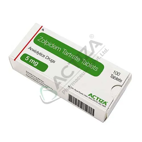 zolpidem tartrate 5mg box - Actiza